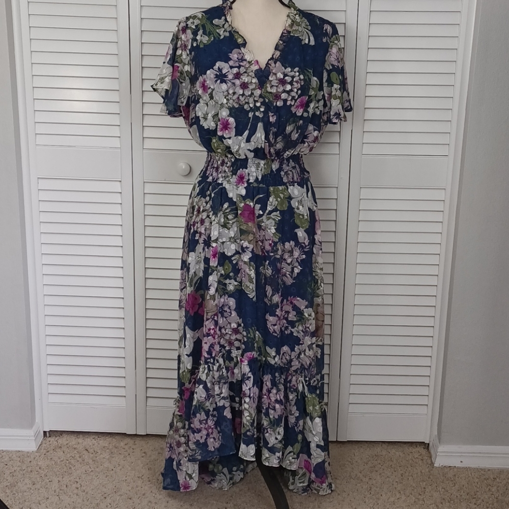 NWT Lane Bryant high/low Maxi Dress 14/16